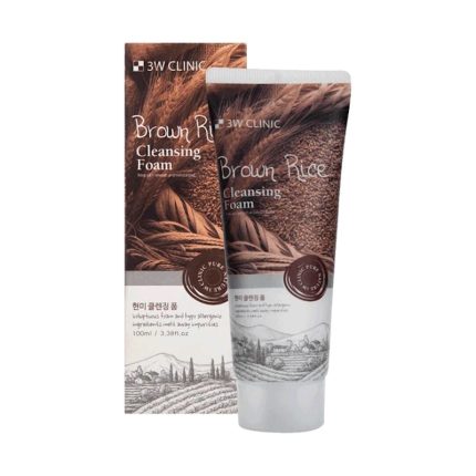 3w Clinic Brown Rice Foam Cleansing - 100ml