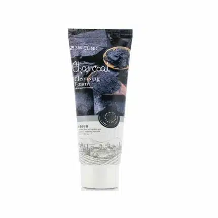 3w Clinic Charcoal Cleansing Foam - 100ml