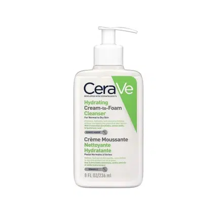 Cerave Hydrating Cream to Foam Cleanser 236ml