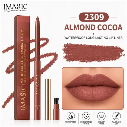 Imagic Waterproof Long Lasting Lip LINER Almond Cocoa 2309