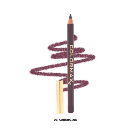Color Max Satin Gild Lip Liner Pencil - 03 Aubergine