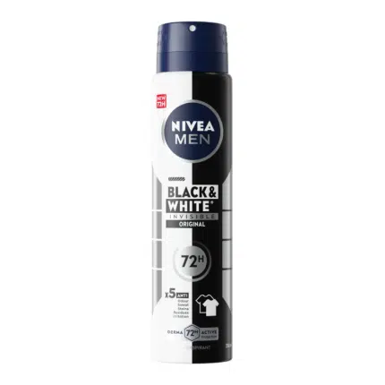 Nivea Body Spray Black & White 150ml 72H