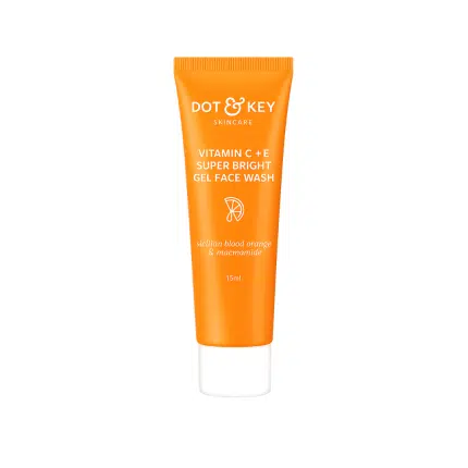 Dot & Key Vitamin C + E Super Bright Gel Face Wash 15ml