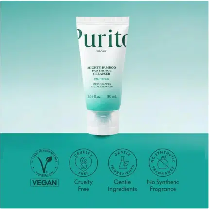 Purito Mighty Bamboo Panthenol Cleanser - 30 ml