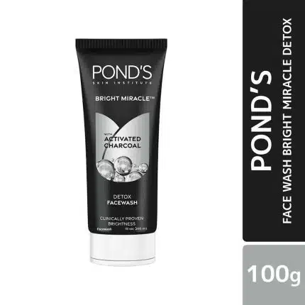 Ponds Miracle Pure Detox Pollution Clear Facewash - 100g