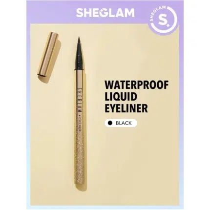 Sheglam Line & Define Waterproof Liquid eyeliner - Black