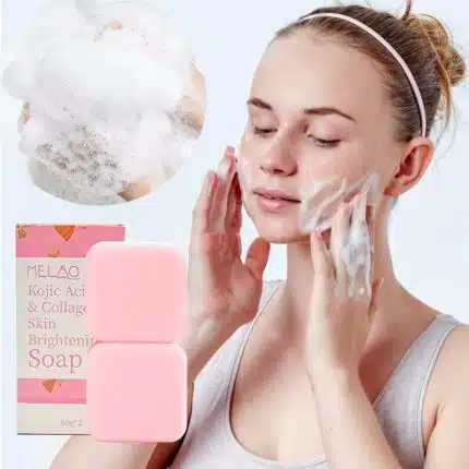 Melao Kojic Acid Soap & Collagen Skin Brightening Soap -80 gm