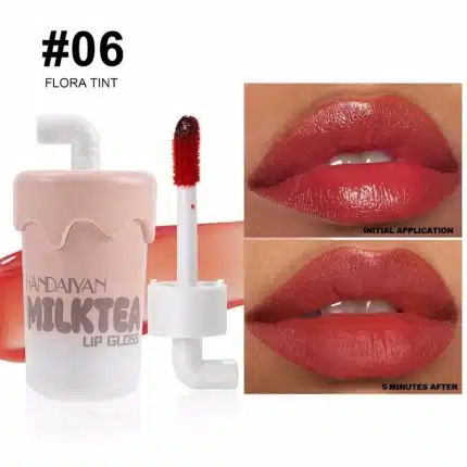 Handaiyan Lip Gloss Mini Milk Tea 06