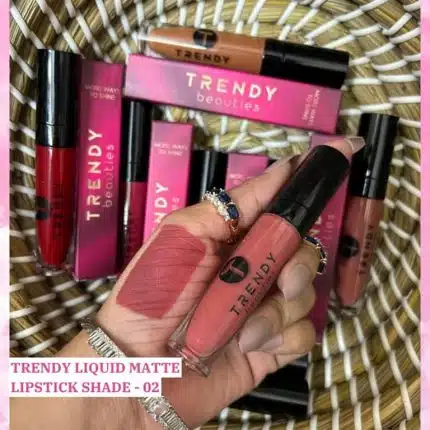 Trendy Beauties Liquid Matte Lipstick Waterproof 02