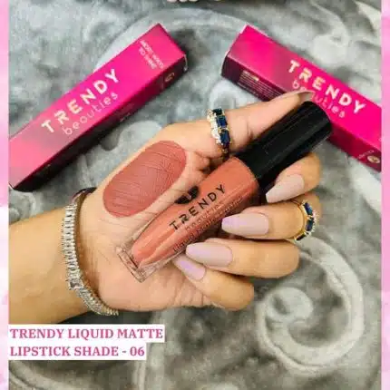 Trendy Beauties Liquid Matte Lipstick Waterproof 06