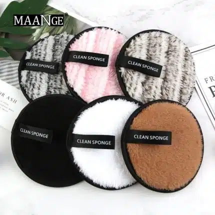 Maange Makeup Cleansing Sponge Double Layer - Mixed Color