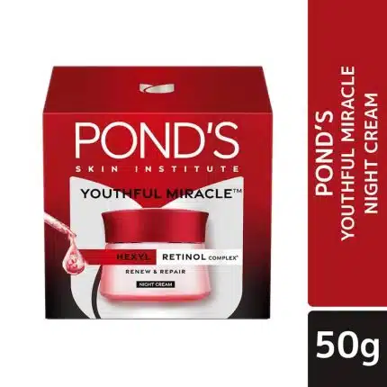 Pond's Youthful Miracle Night Cream 50g ( Age Miracle )