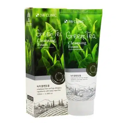 3w Clinic Green Tea Foam Cleansing - 100ml