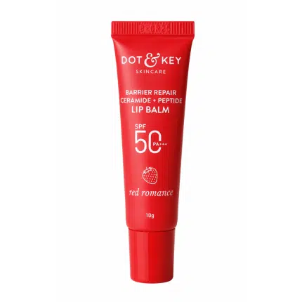 Dot & Key Ceramide Peptide Tinted Lip Balm SPF 50 10g - Red Romance