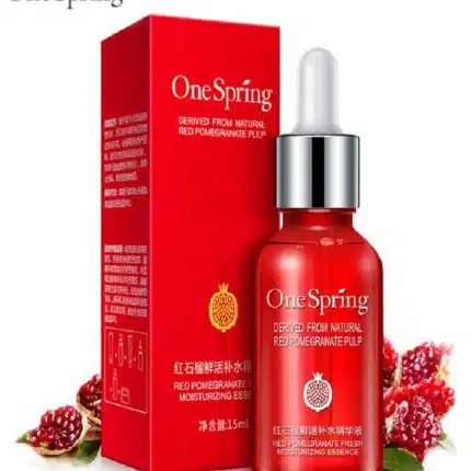 One Spring Red Pomegranate Nourishing Moisturizing Essence Serum-15 ml