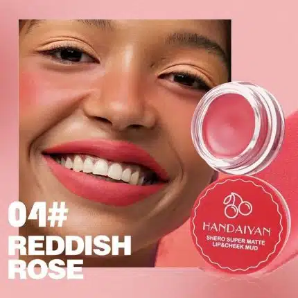 Handaiyan Matte Lip Cheek Mud 04