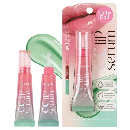 Cathy Doll CC Lip Serum Color Corrector - 02 Green Apple