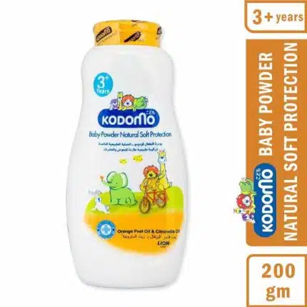 Kodomo Baby Powder Natural Soft Protection 200gm (3+)