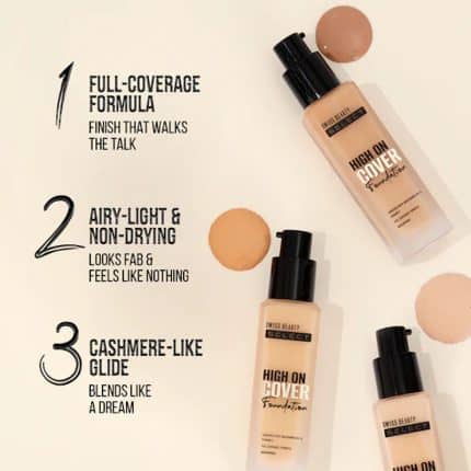 Swiss Beauty Select High on Cover Foundation Warm Espresso 06