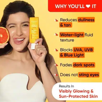 Dot & Key Vitamin C+E Super Bright Sunscreen SPF 50+PA++++ - 80G