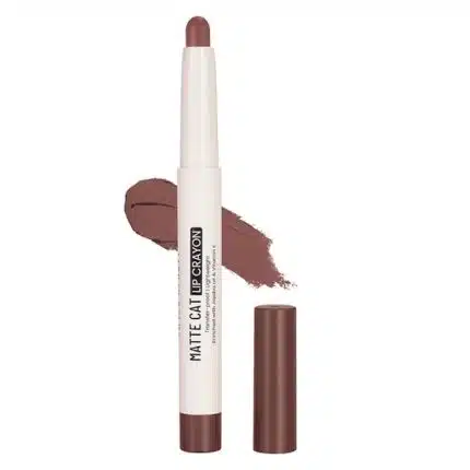 Swiss Beauty Matte Cat Lip Crayon - 04 Berry Crimson