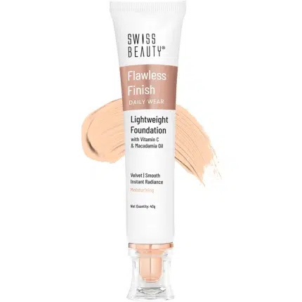 Swiss Beauty Flawless Finish Daily Wear Light Weight Foundation 03 Natural Beige