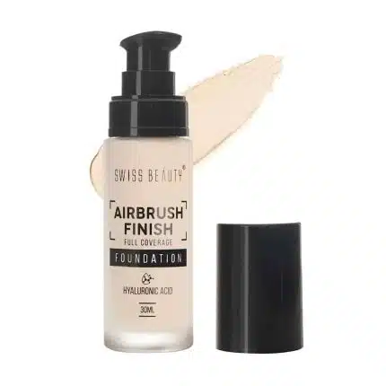 Swiss Beauty Full Coverage Foundation - Shell White