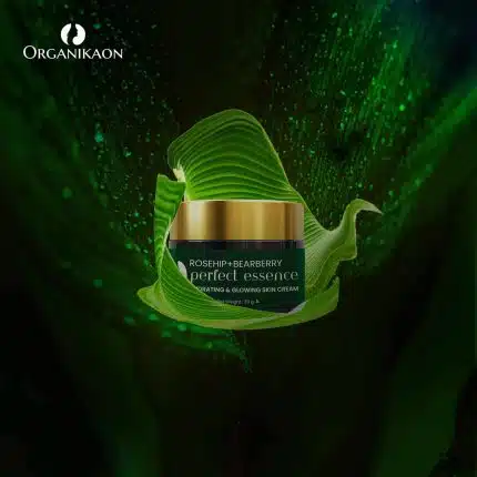 Organikaon Rosehip + Bearberry Hydrating & Glowing Night Cream | Best Whitening Night Cream 30g