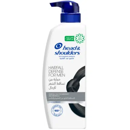 Head & Shoulders Anti Dandruff Shampoo Hairfall Defense For Men 500ml