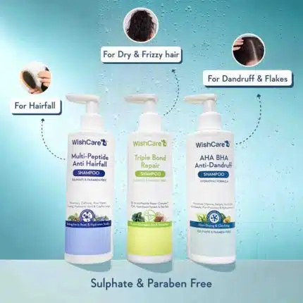 WishCare Multi-Peptide Anti Hairfall Shampoo 250ml