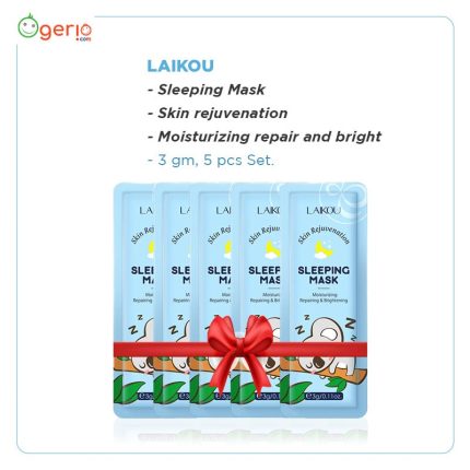 Laikou Skin Rejuvenation Sleeping Mask - 5pcs