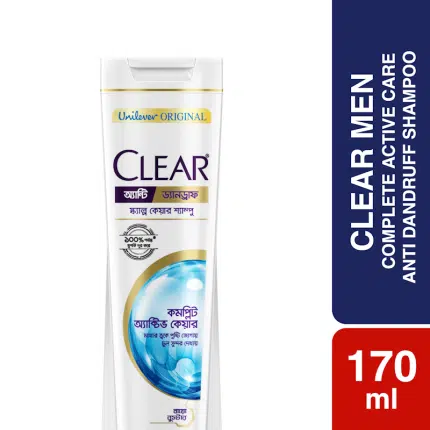 Clear Complete Active Care Anti Dandruff Shampoo 170ml