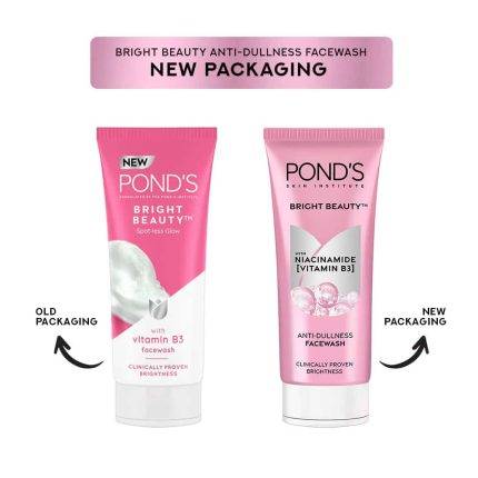 Ponds Bright Beauty Anti-dullness with Vitamin B3 Face Wash 100g