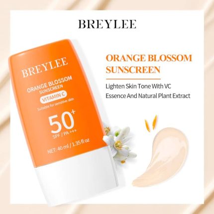Breylee Vitamin C Sunscreen Brightening Orange Blossom 50+ SPF PA+++ 40ml