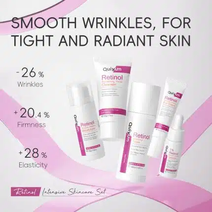 Quiyum Retinol Intensive Skincare Set - 5PCS
