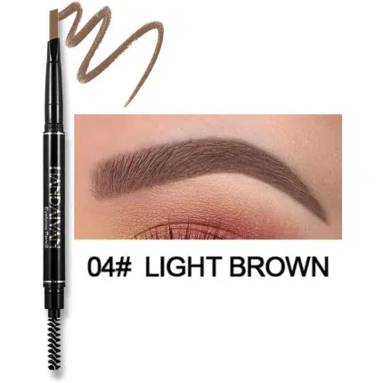 HANDAIYAN Double Eyebrow Pencil Brown Light Brown 04