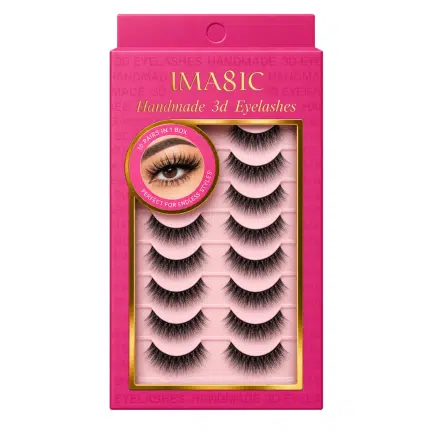 IMAGIC 10 Pair Handmade 3D Eyelashes #3