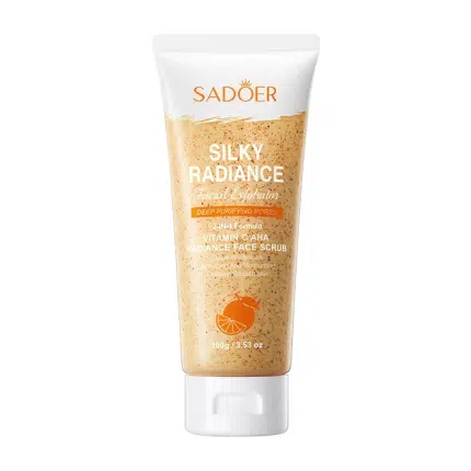 Sadoer Vitamin C AHA Silky Radiance Facial Scrub - 100g