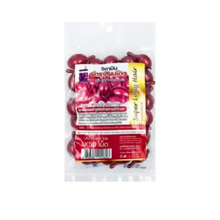 A-Trainer Super Long Hair Vitamin Serum Capsules - Red Color