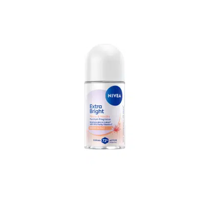 Nivea Extra Bright Peony & Vanilla Deodorant Roll On - 50 ml