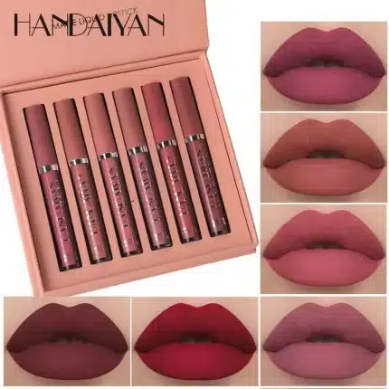 Handaiyan Matte Liquid Lipstick 6 pcs set - A