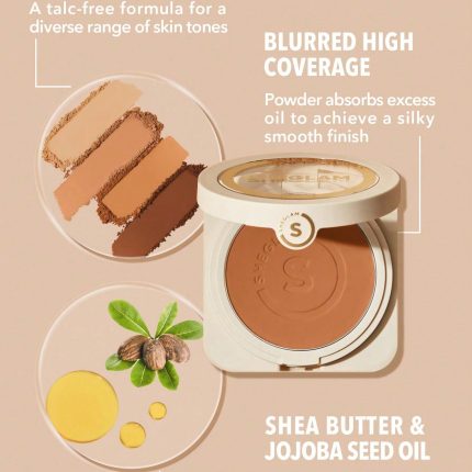 SHEGLAM Skin Focus High Coverage Powder Foundation - Fair