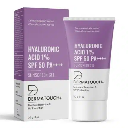 Dermatouch Hyaluronic Acid 1% Sunscreen SPF 50 PA++++ - 30g