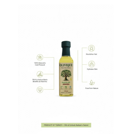 Olivique Olive Oil for Hair & Skincare 100ml