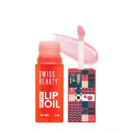 Swiss Beauty Lip Oil Strawberry Dip Tint - 01