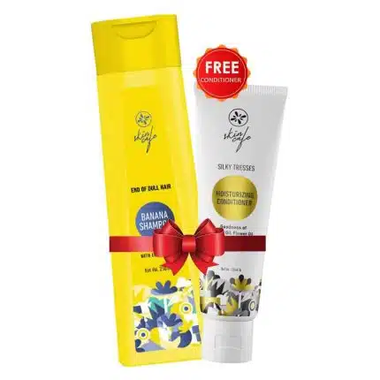 Skin Cafe Banana Shampoo & Conditioner Hair Care BOGO