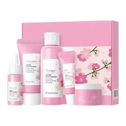Fenyi Japan Cherry Blossom 5pcs Skincare Set