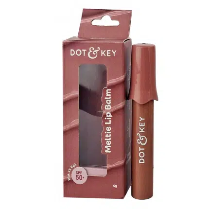 Dot & Key Meltie Lip Balm SPF 50+ - Berry Crumble (With 2% Kojic Acid)