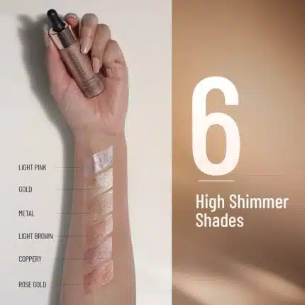 Swiss Beauty Liquid Highlighter Gold – 18ml