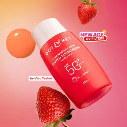 Dot and Key Strawberry Dew Tinted Sunscreen SPF 50+ PA++++ 50ml - 07 Caramel